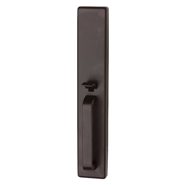 Falcon 25 Series Blank Escutcheon Thumbpiece Trim, Dark Bronze Painted 512TP-BE SP313 - main